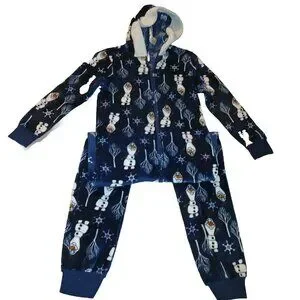 Disney Olaf One Piece Pajamas Intimates Sleepwear Disney Womens